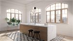  Composiet Keukenblad 5143 White Attica Caesarstone 