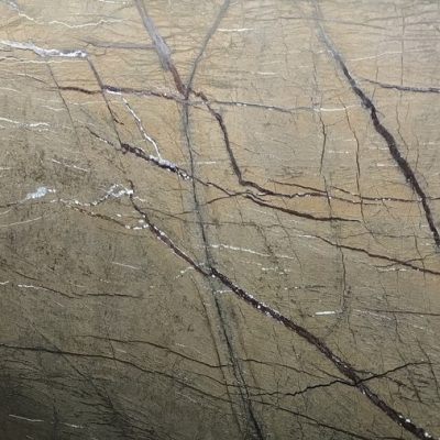Rain forest gold Marmer Keukenblad